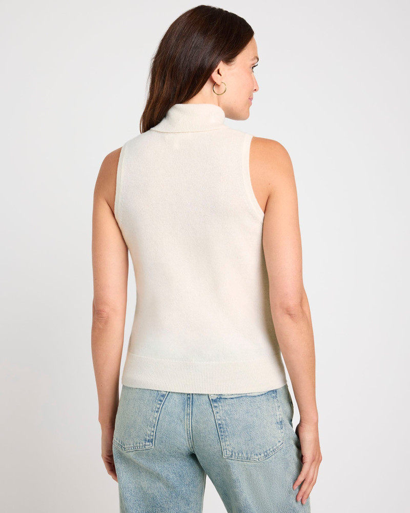 Tori Cashmere Turtleneck Tank 5