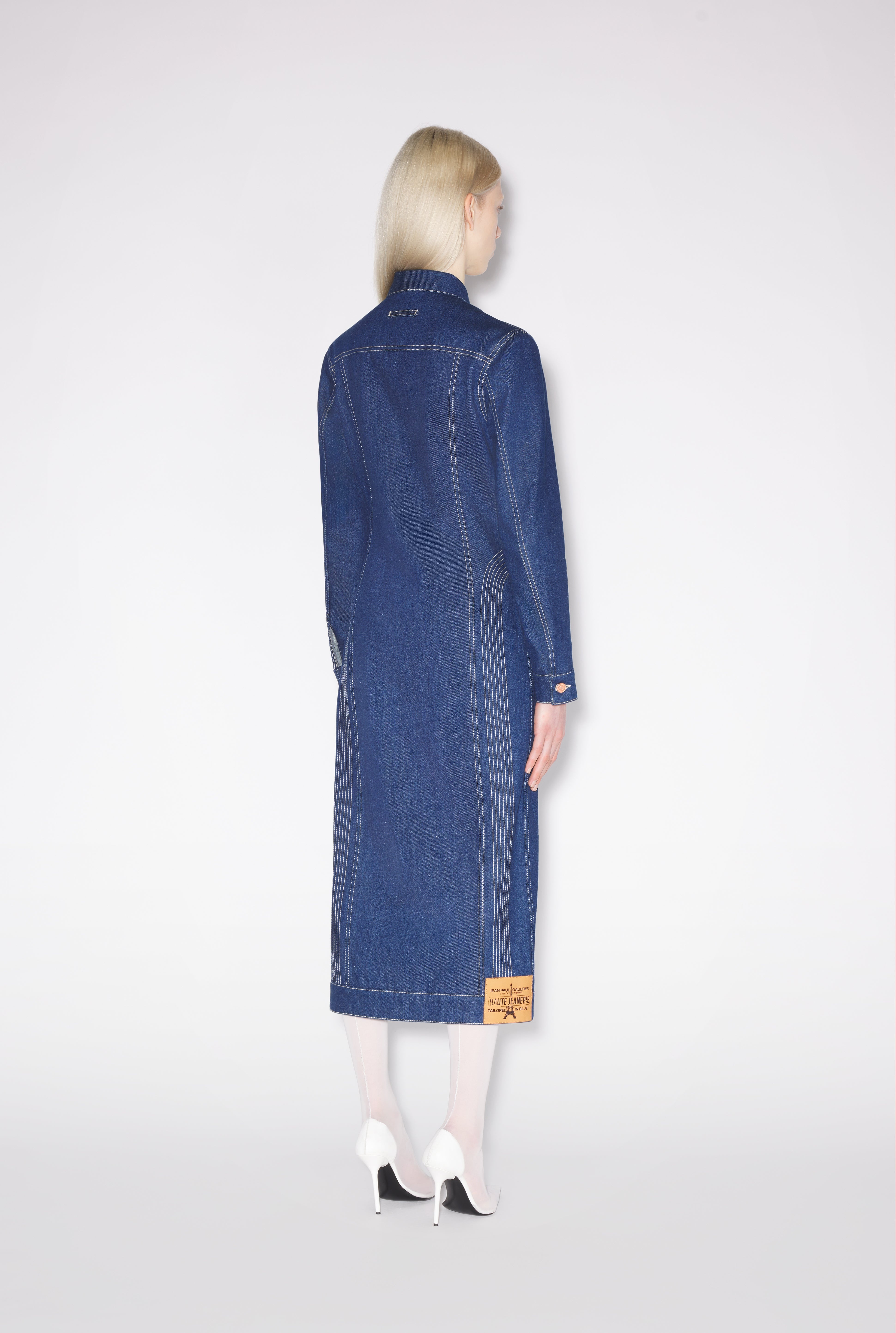 THE CONICAL DENIM COAT - 4