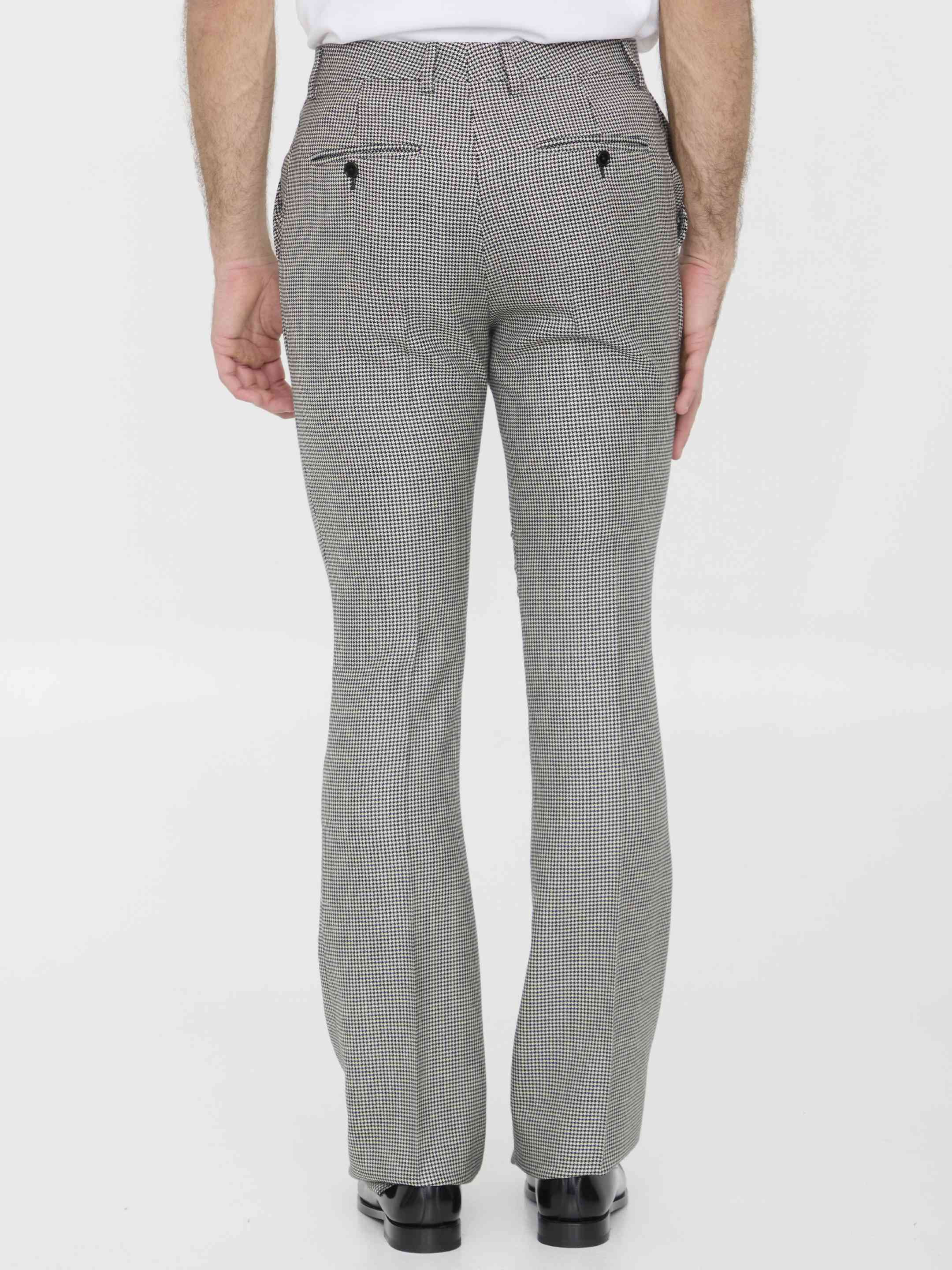 Celine Men Wool And Cashmere Pants - 4