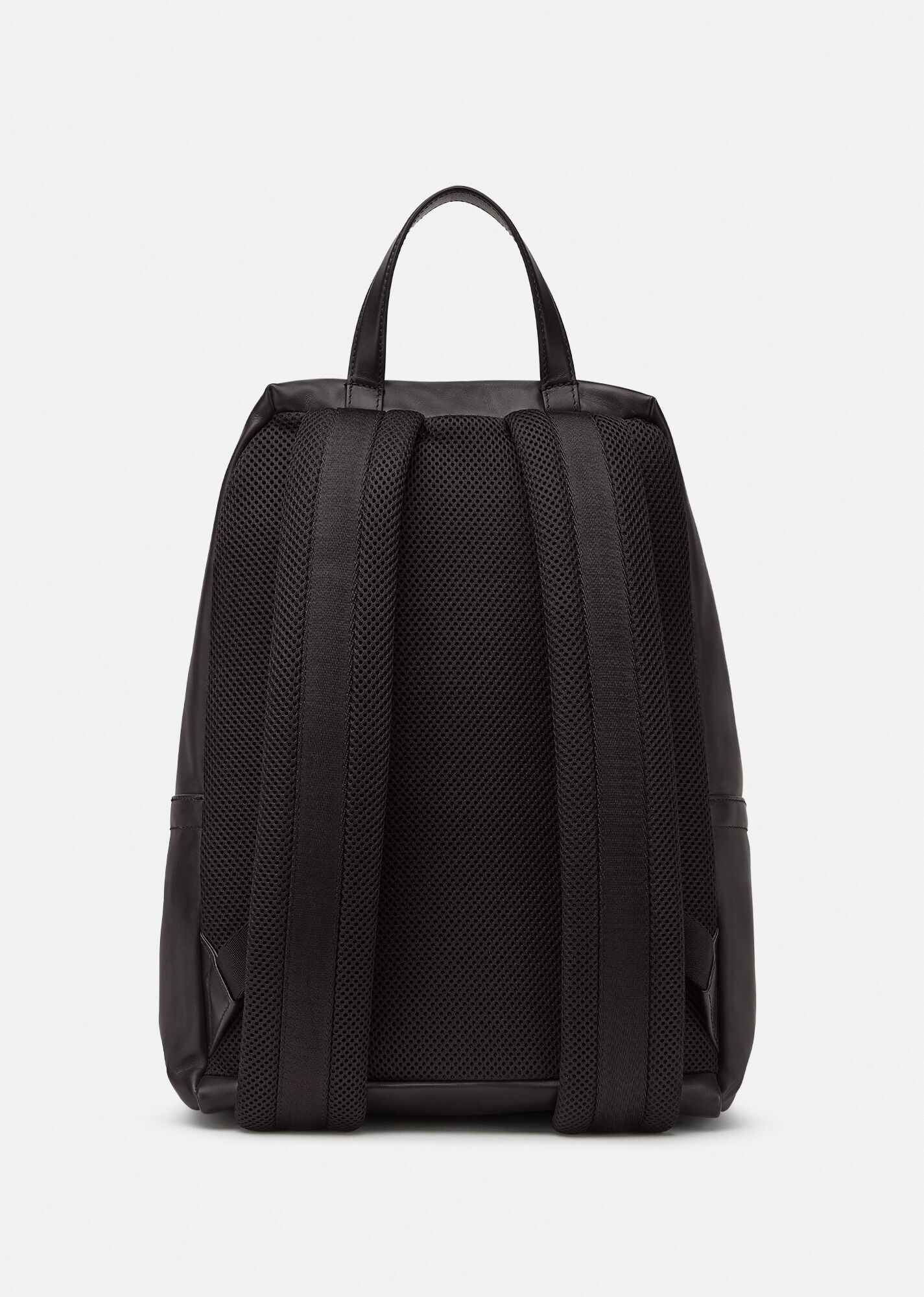 Medusa Stud Leather Backpack - 3