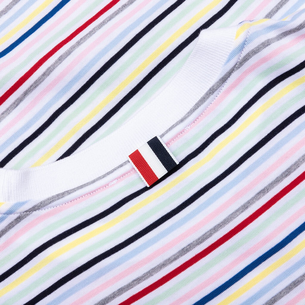 MIDWEIGHT JERSEY STRIPE S/S TEE - MULTI - 4