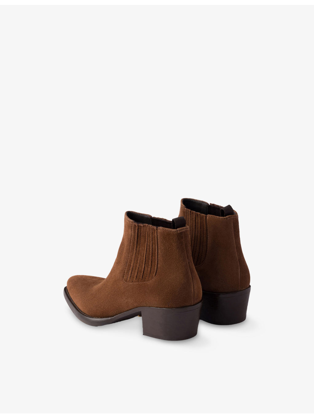 Ankle Suede Boots - 5