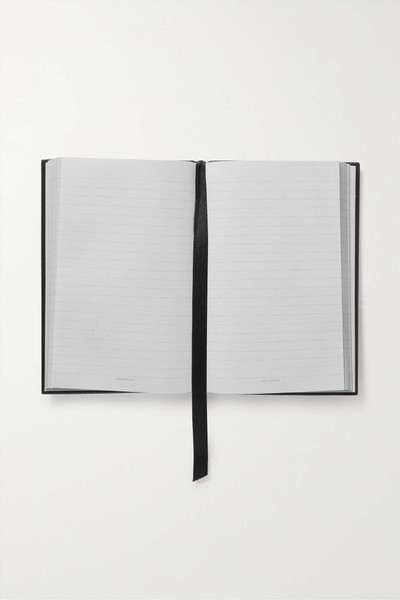 Smythson Textured-leather notebook outlook