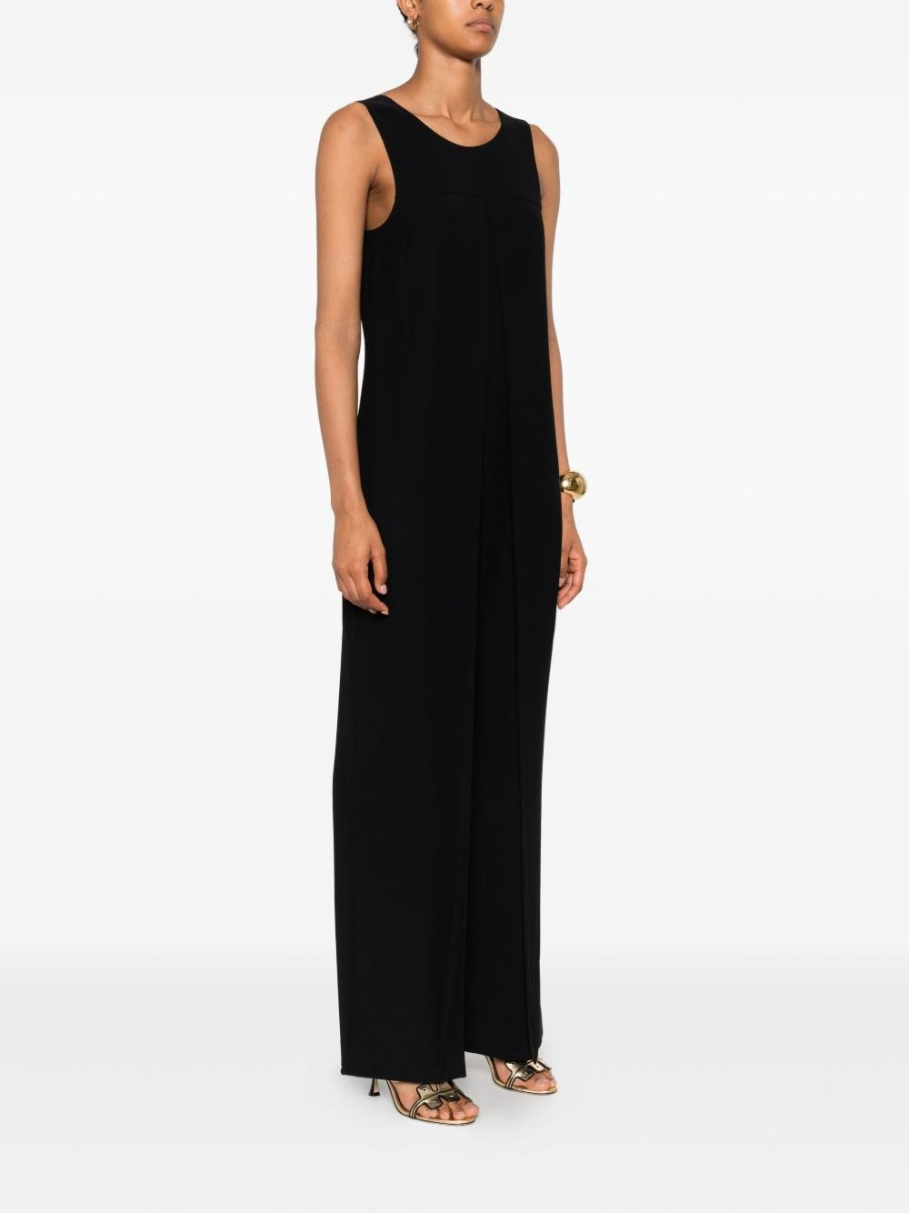 Sleeveless long jumpsuit - 3
