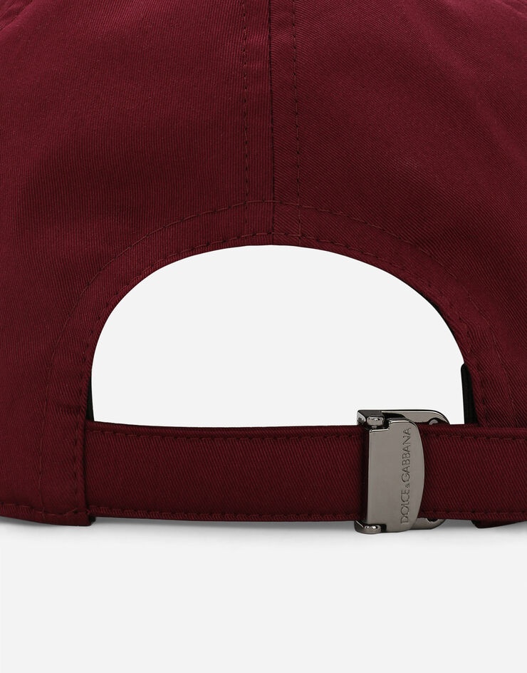 Cotton baseball cap with logo tag - 3