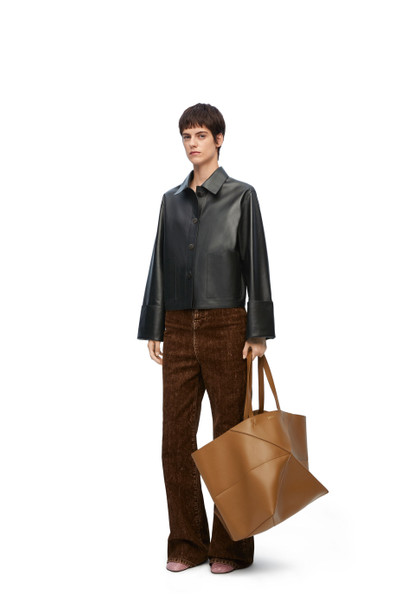 Loewe Turn-up jacket in nappa lambskin outlook