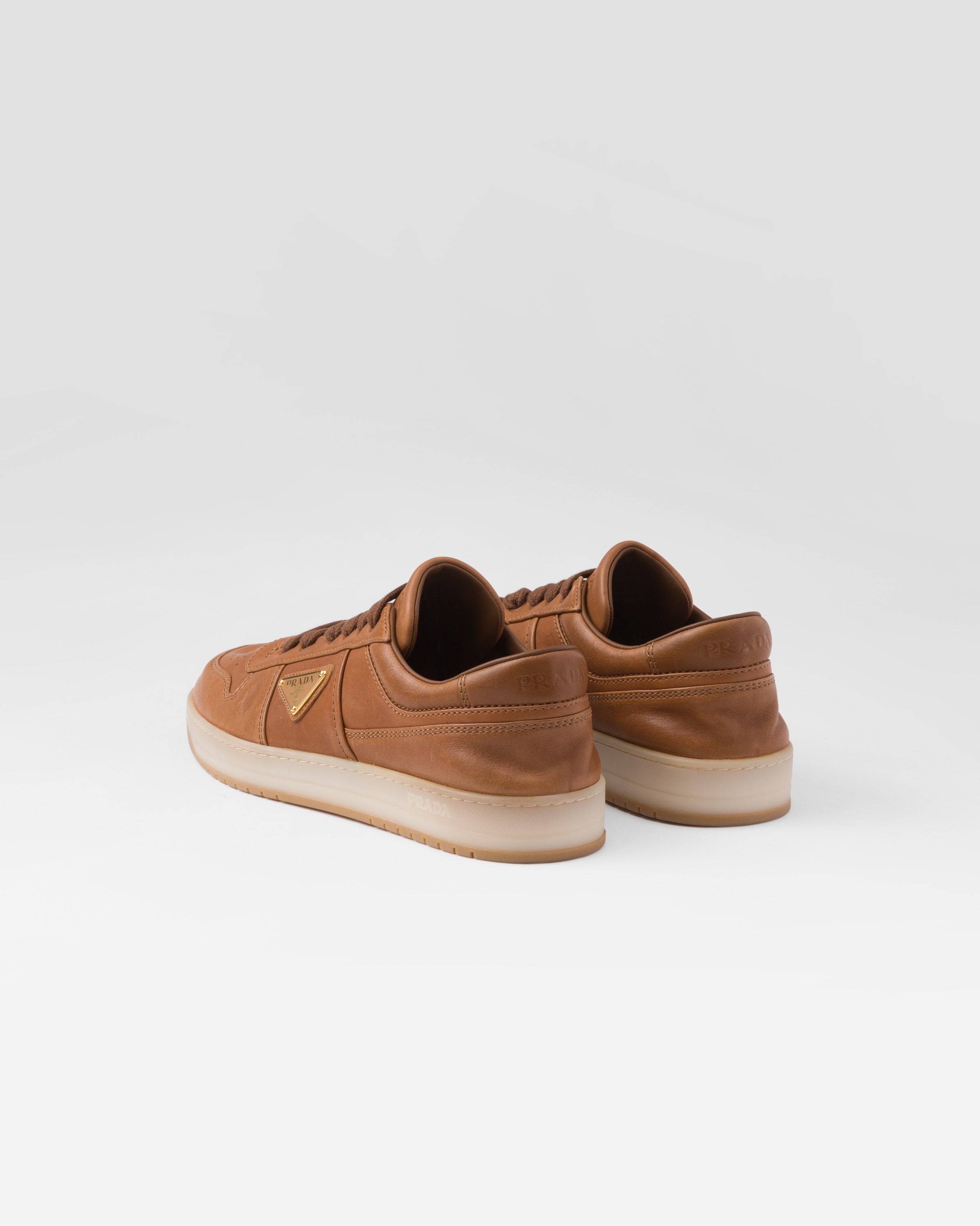 Downtown nappa leather sneakers - 5