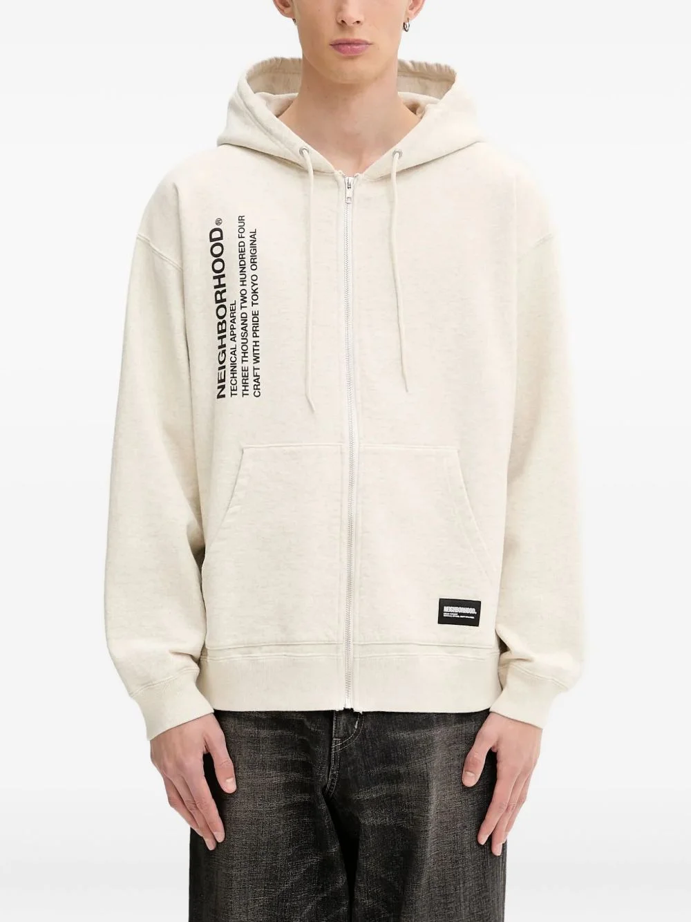 zip-up hoodie - 1