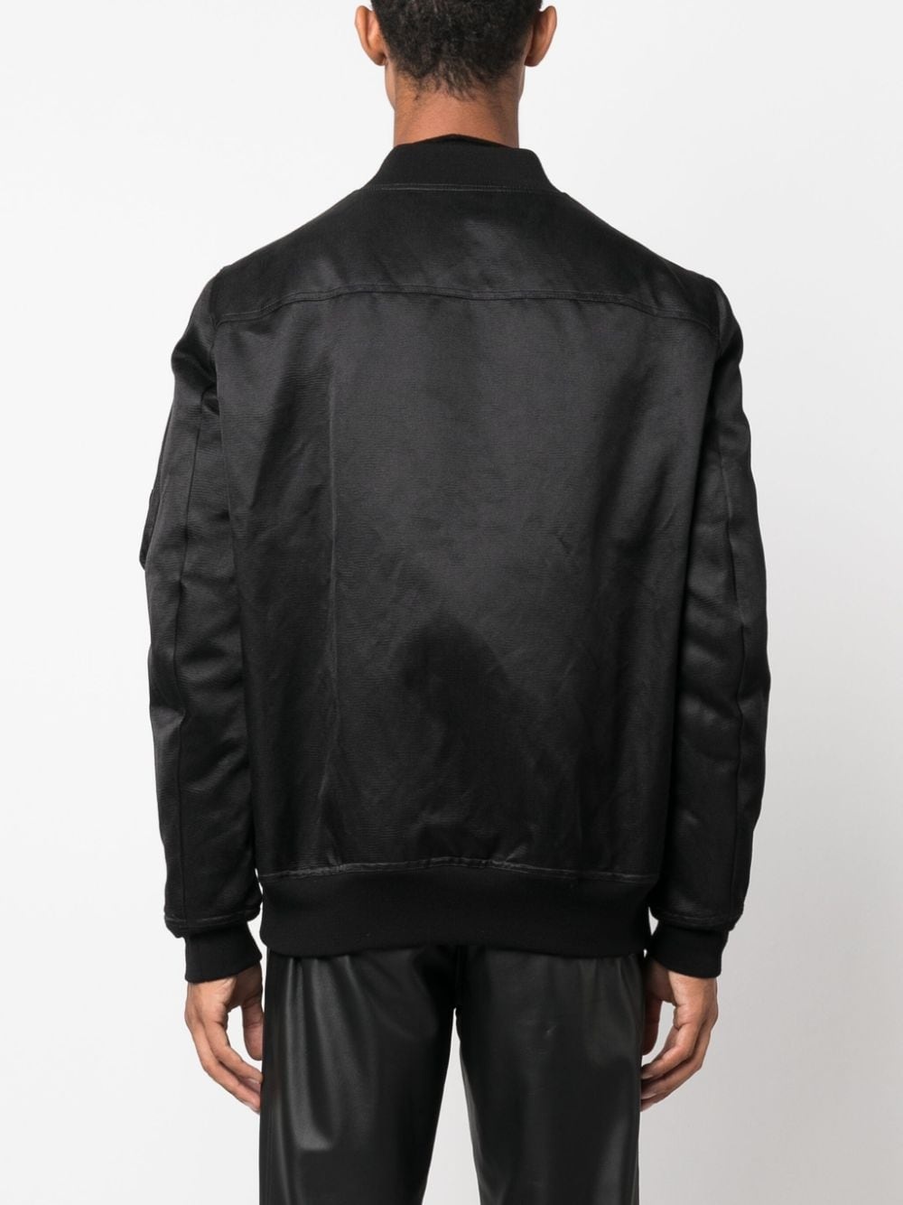 satin bomber jacket - 4