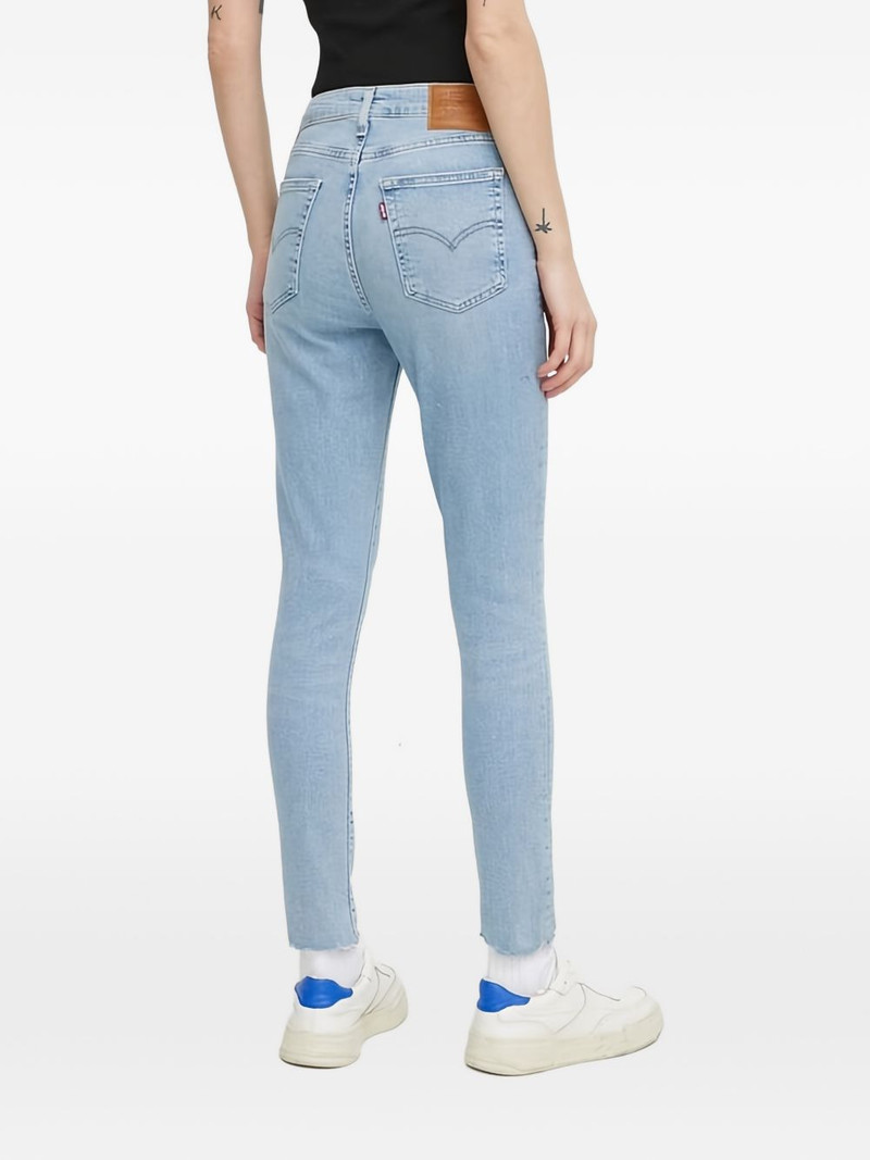 721 raw-cut skinny-cut jeans 3