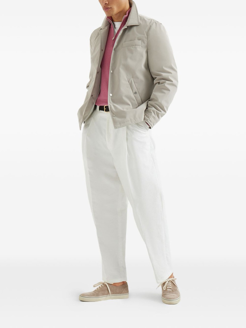 Brunello Cucinelli half-zip cashmere sweater outlook