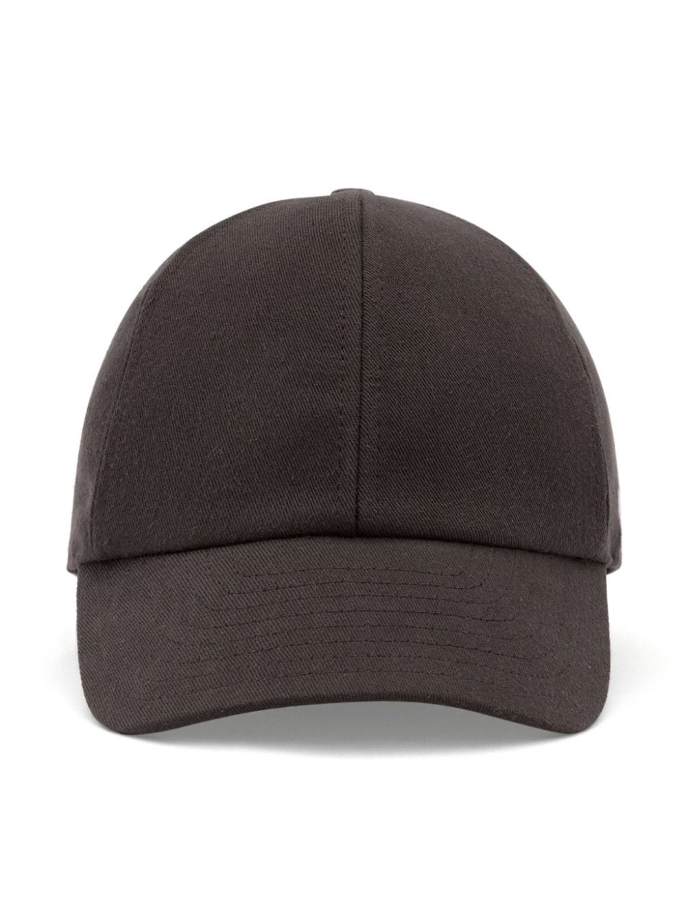 logo-embroidered cotton baseball cap - 3