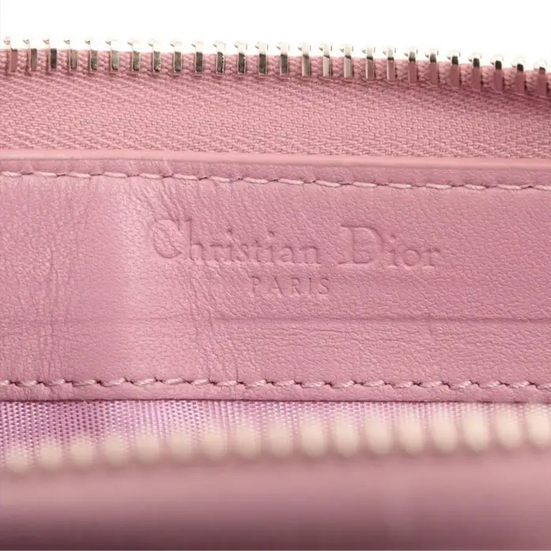Dior Lady Dior Leather Wallet Women - 5