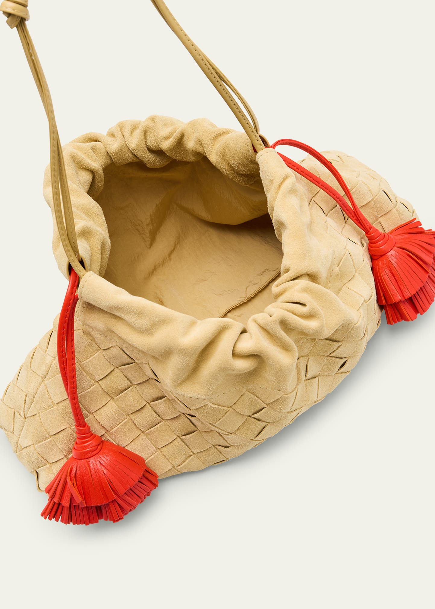 Soiree Dustbag Suede Pouch Bag - 4
