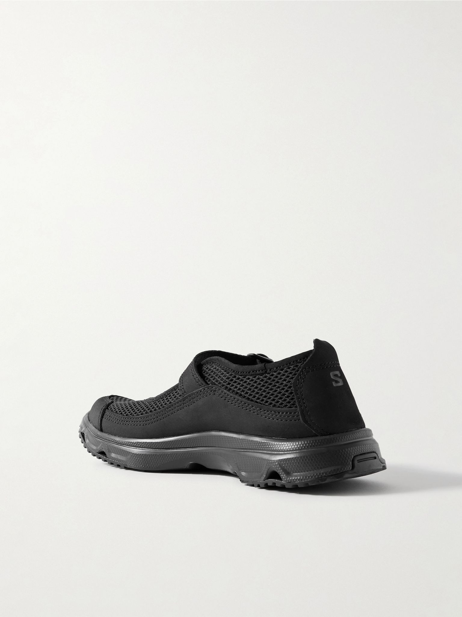 RX Marie-Jeanne rubber-trimmed mesh sandals Black - 3