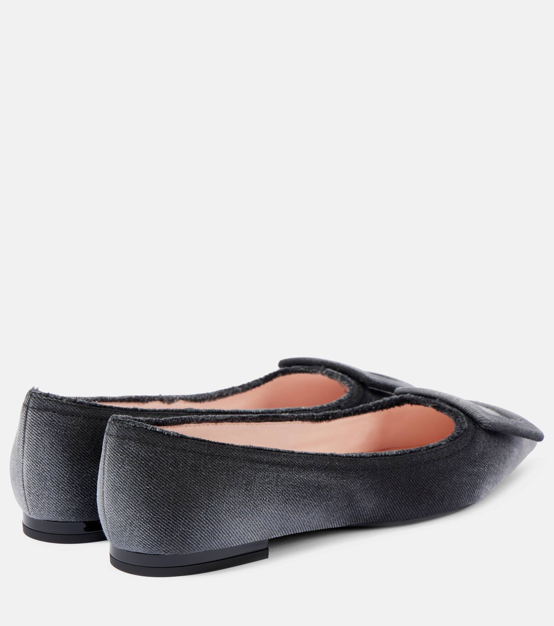 Gommettine denim ballet flats - 3
