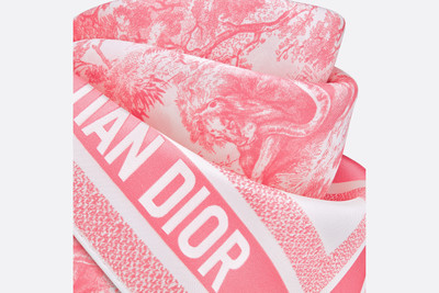 Dior Toile de Jouy Sauvage Square Scarf outlook