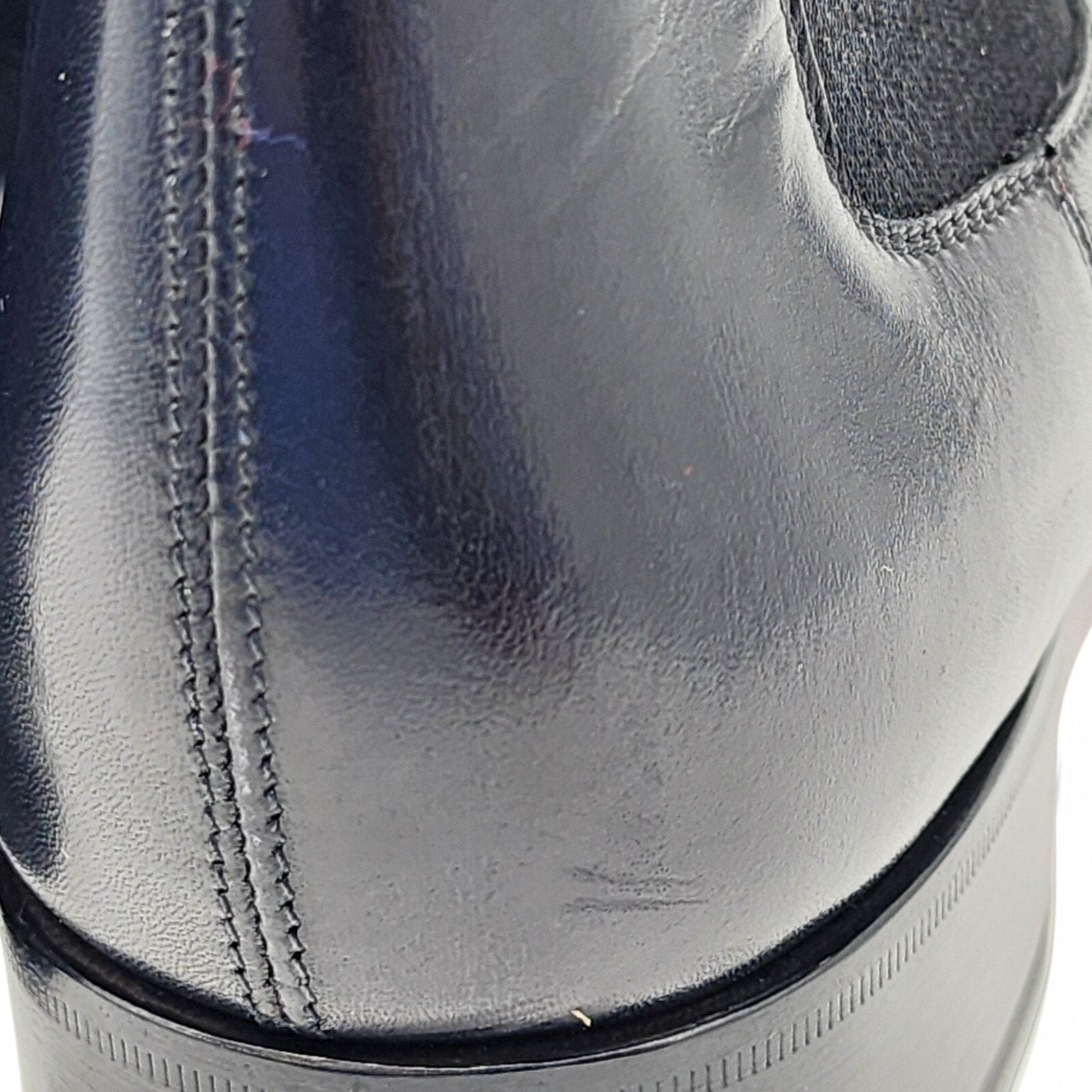 Christian Louboutin Antonio Chelsea Leather Boots Black EU 39.5 US 6.5 - 5