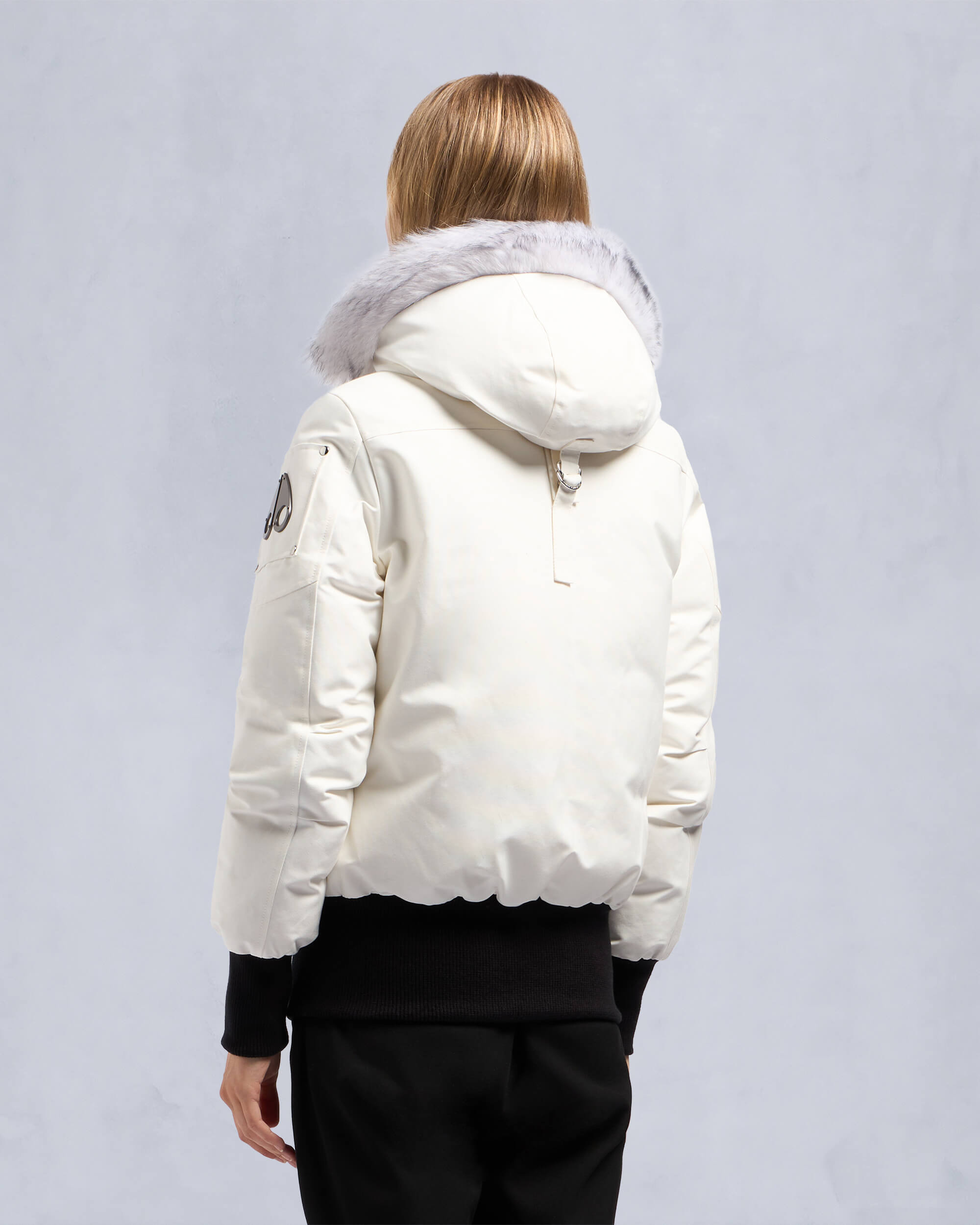 ORIGINAL DEBBIE SHEARLING BOMBER JACKET - 4