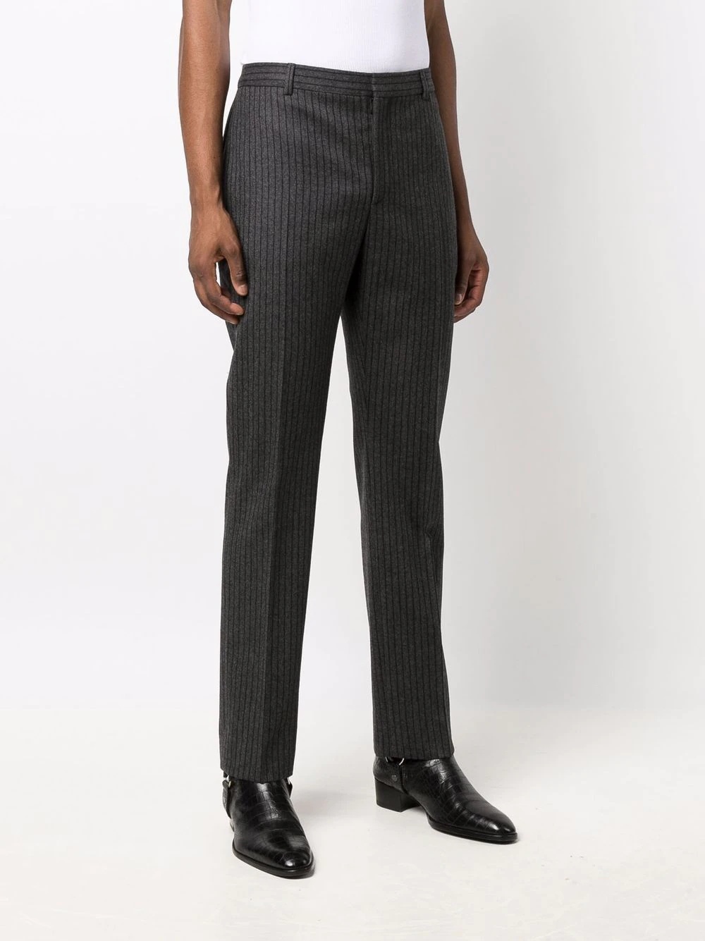 striped tailored trousers - 3