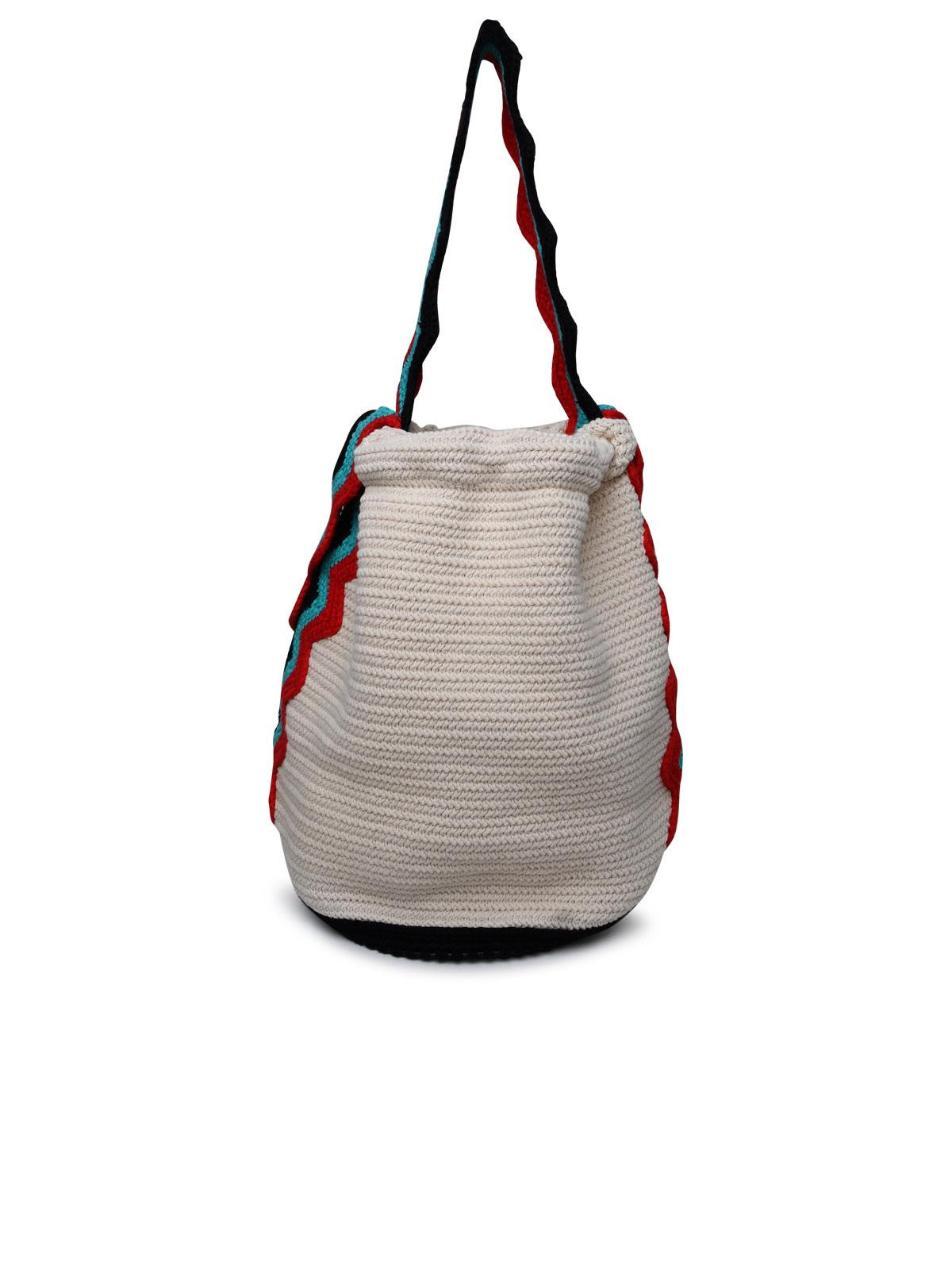 Jil Sander White Fabric Bag Women - 3