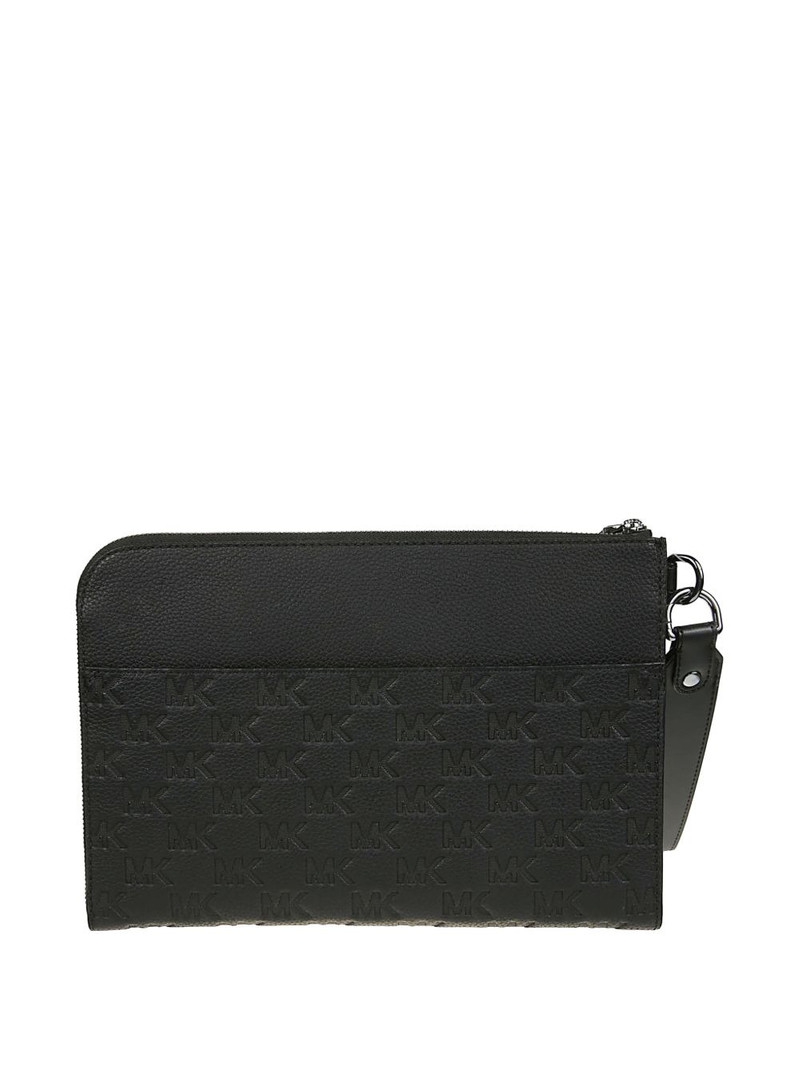 MICHAEL KORS logo-embossed leather pouch outlook