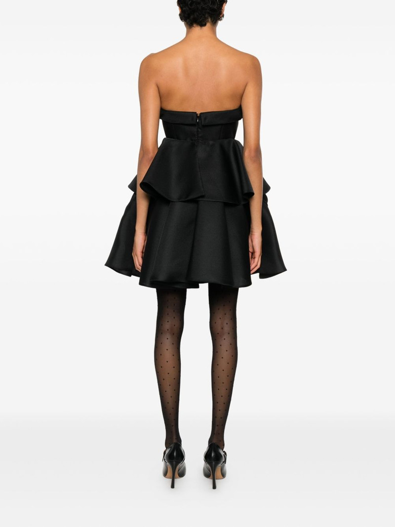 bow drape cocktail dress 4