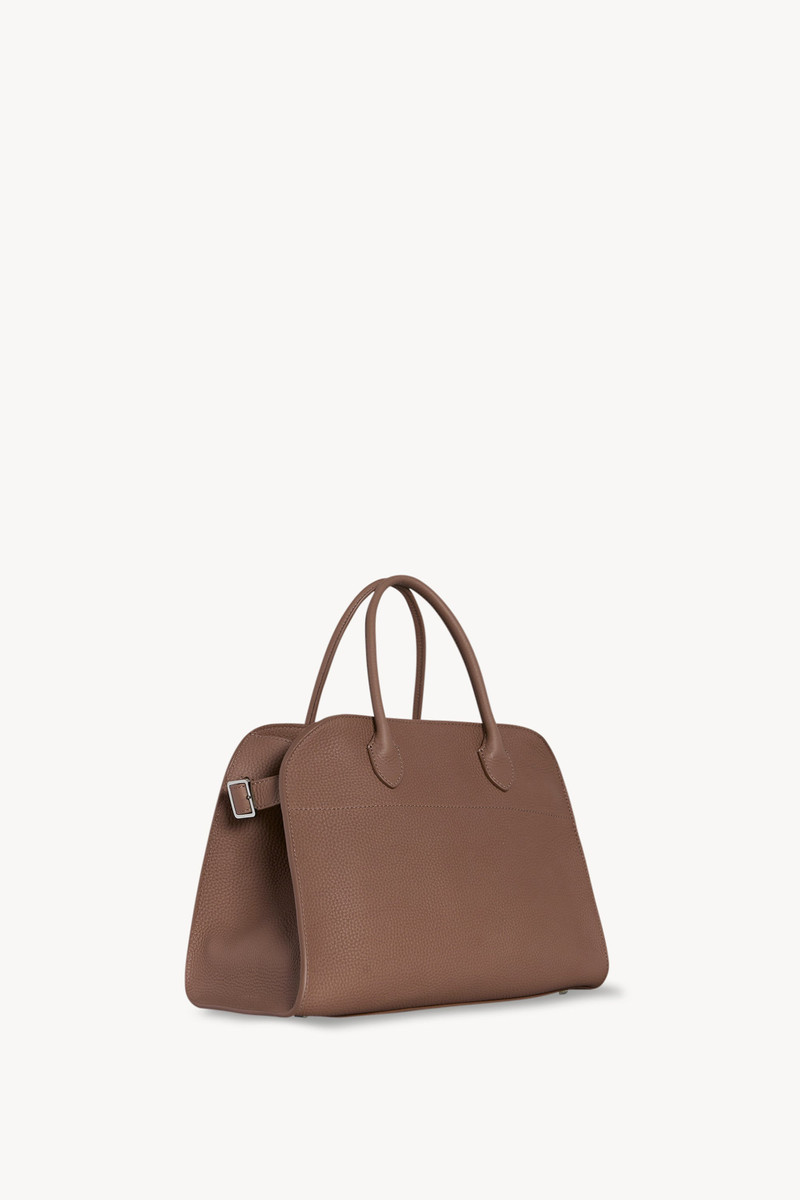 The Row Soft Margaux 12 Bag in Leather outlook