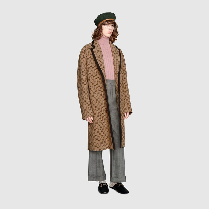 GUCCI GG wool coat outlook