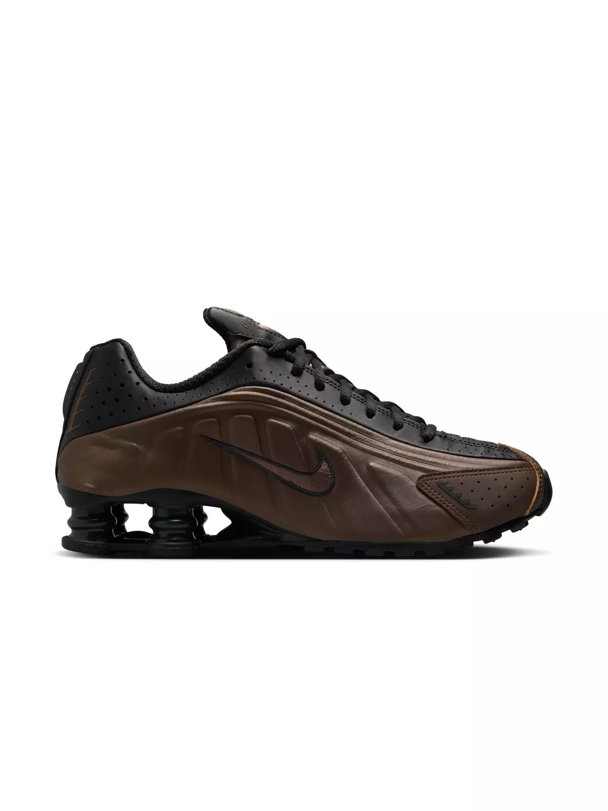 Shox R4 "Off Noir/Ironstone" Women's Shoe - 2