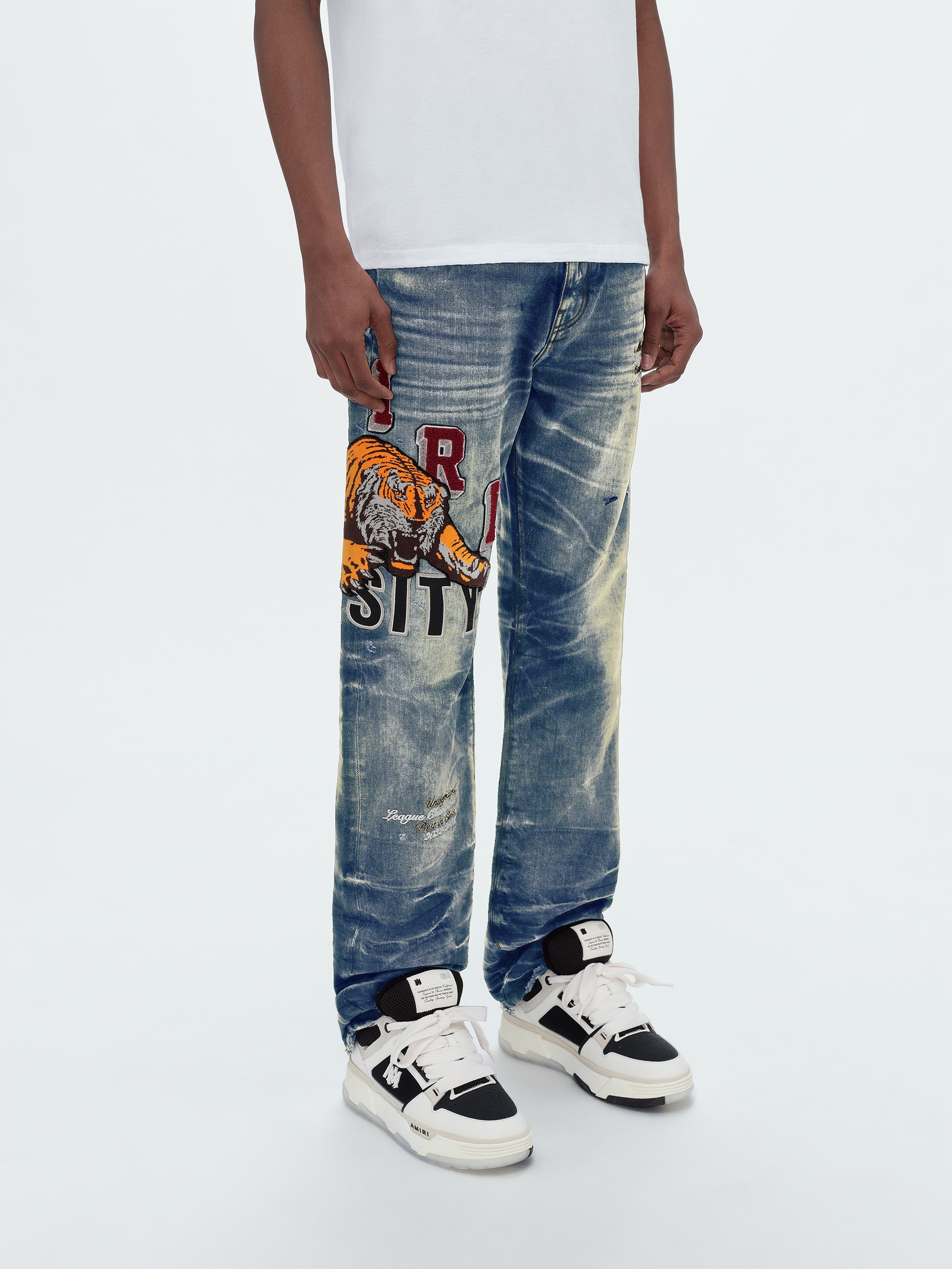 VARSITY TIGER STRAIGHT JEAN - 4