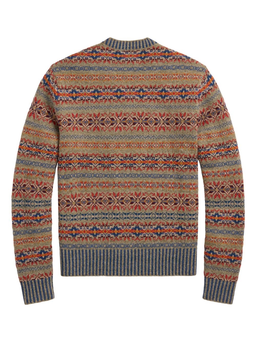 fair isle knit sweater - 2