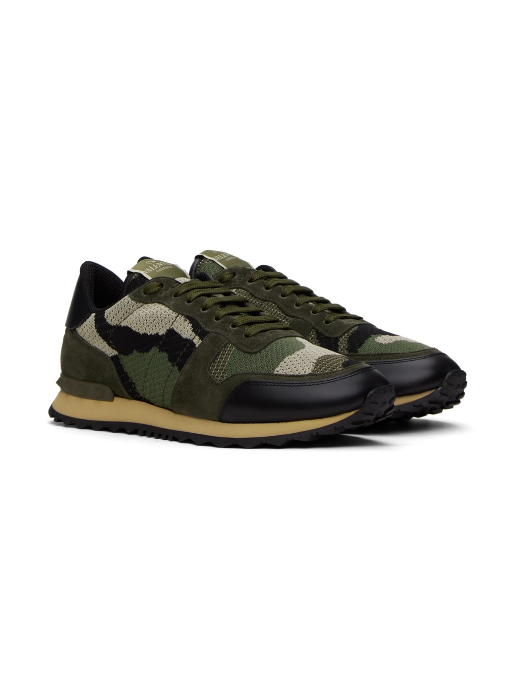 Khaki Camouflage Rockrunner Sneakers - 4