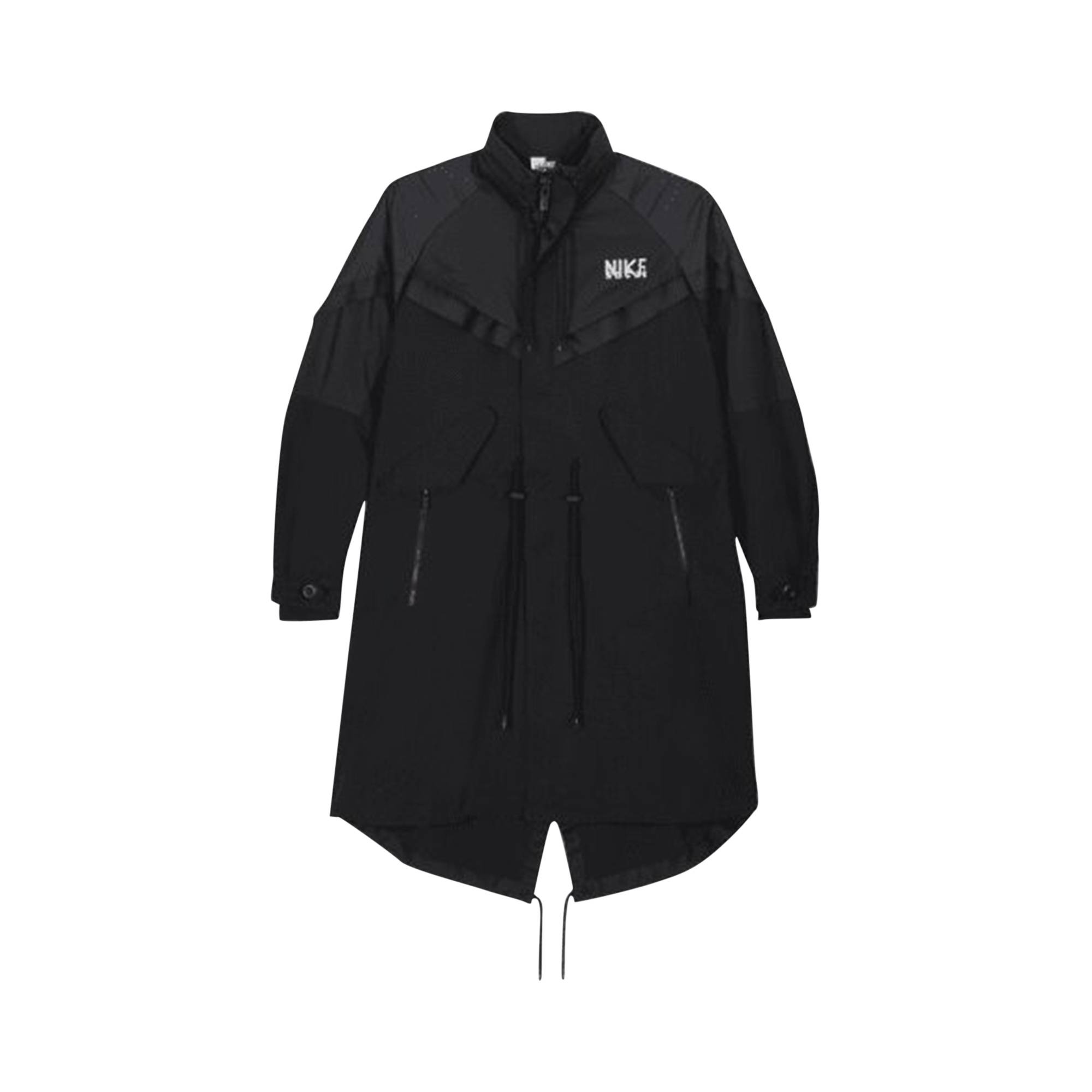 Nike x Sacai Trench Parka 'Black' - 1