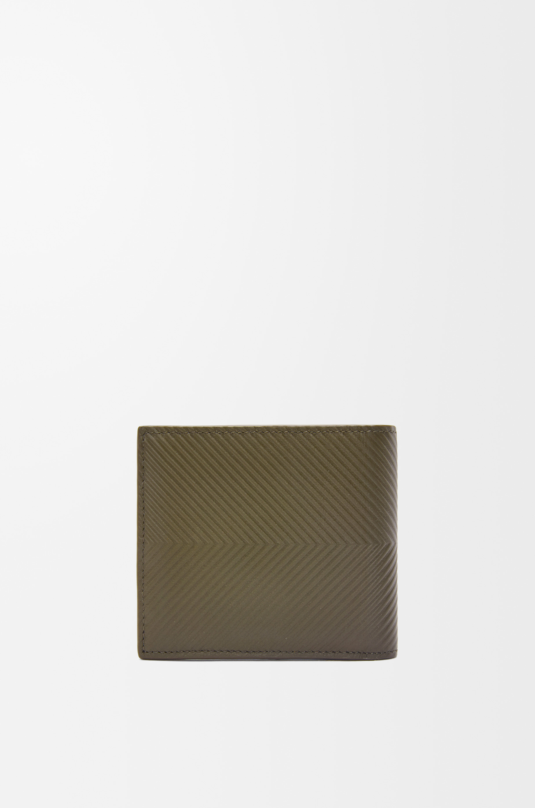 Bifold coin wallet in textured classic calfskin - 4