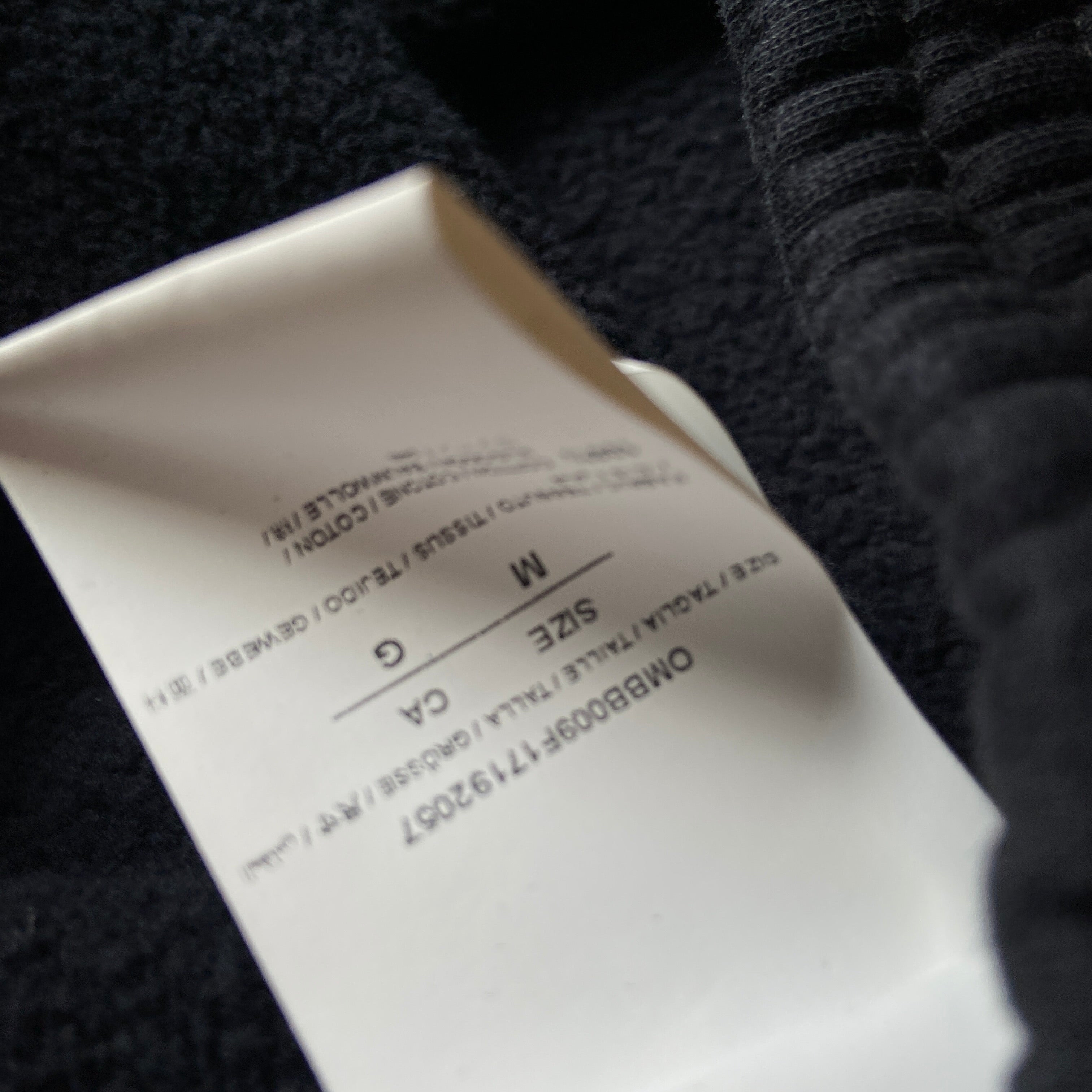 Off white not real dove extended oversized hoodie M - 11
