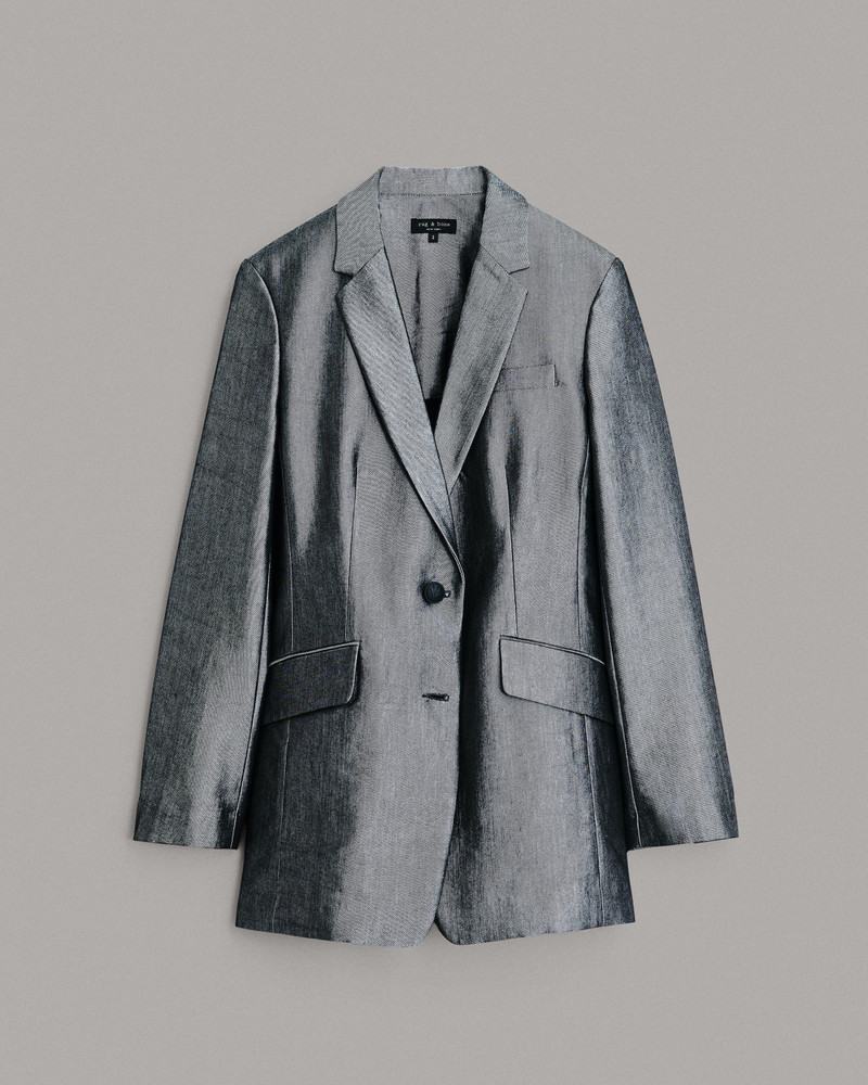 Charles Shine Cotton Blazer Relaxed Fit Blazer - 1