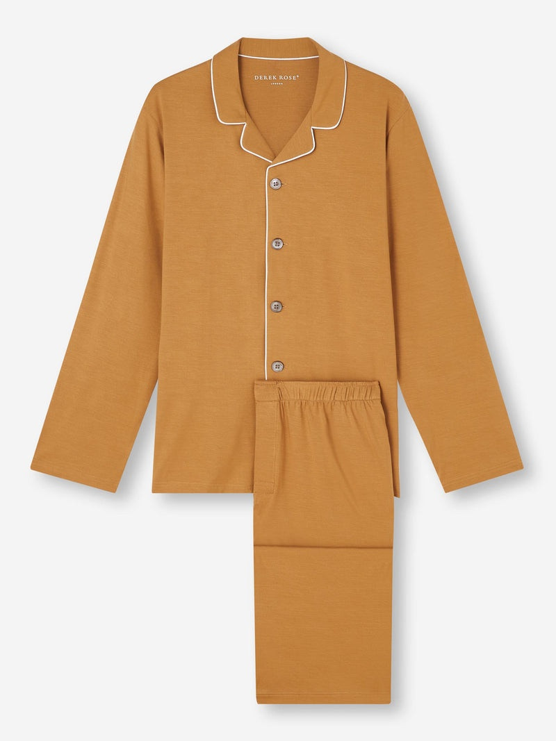 Men's Pajamas Basel Micro Modal Stretch Gold 1