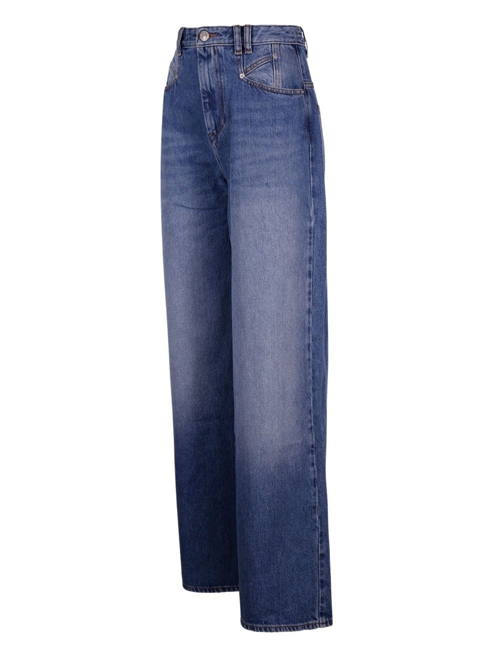 high-waisted jeans - 3