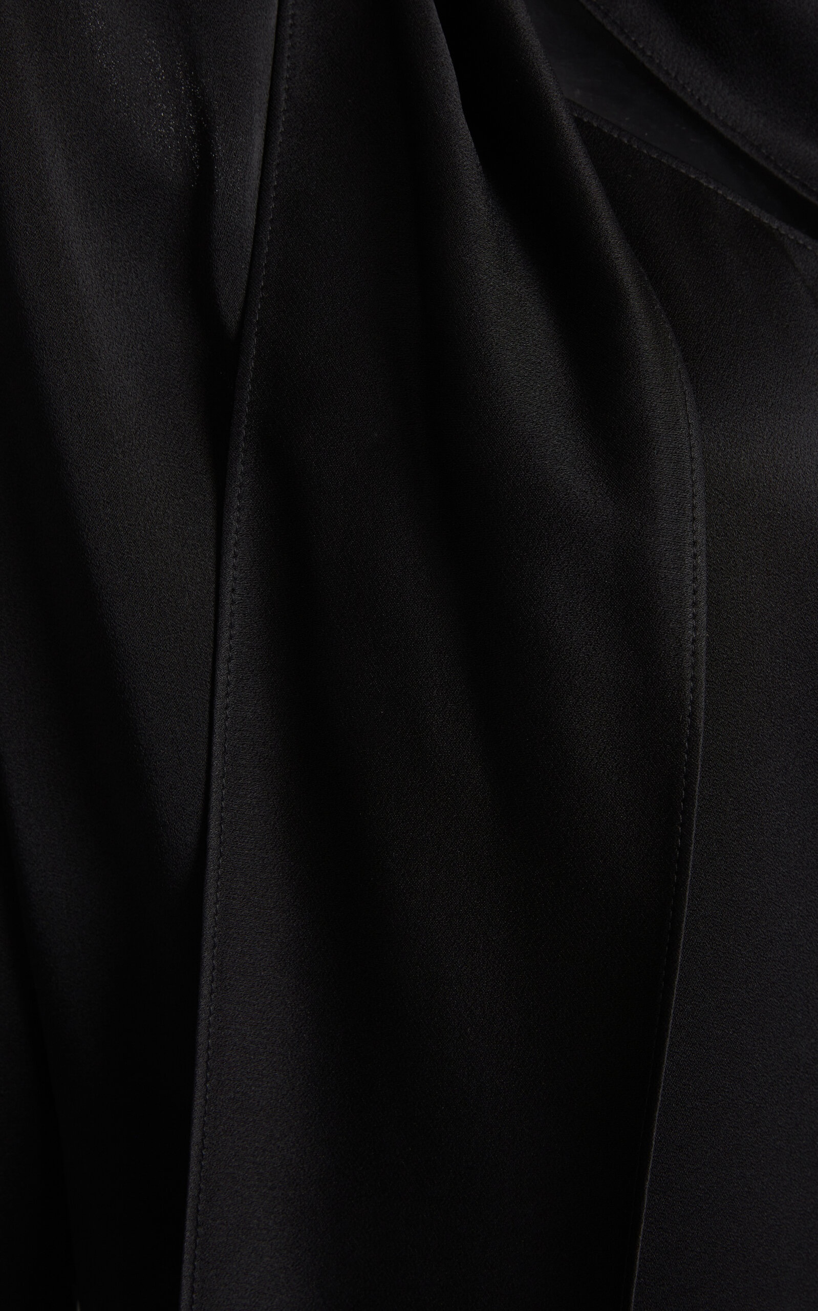 Bow Draped Top black - 5