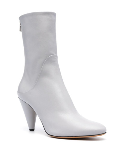 Proenza Schouler Cone 95mm leather boots outlook