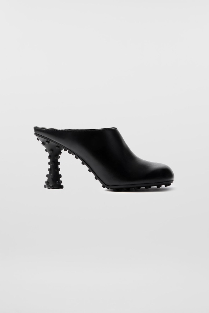 1000CHIODI MULE HEELS / black - 1