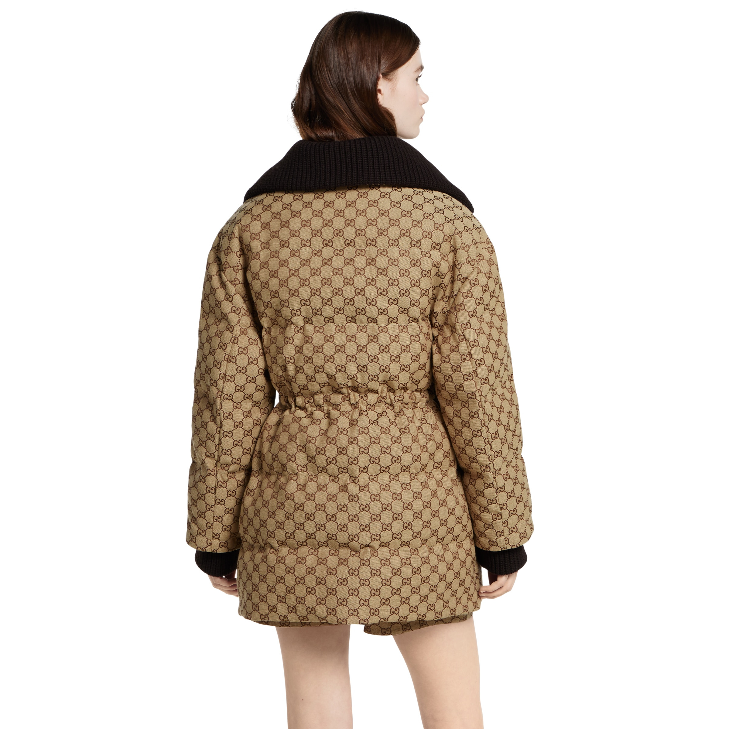 GG canvas puffer jacket - 4
