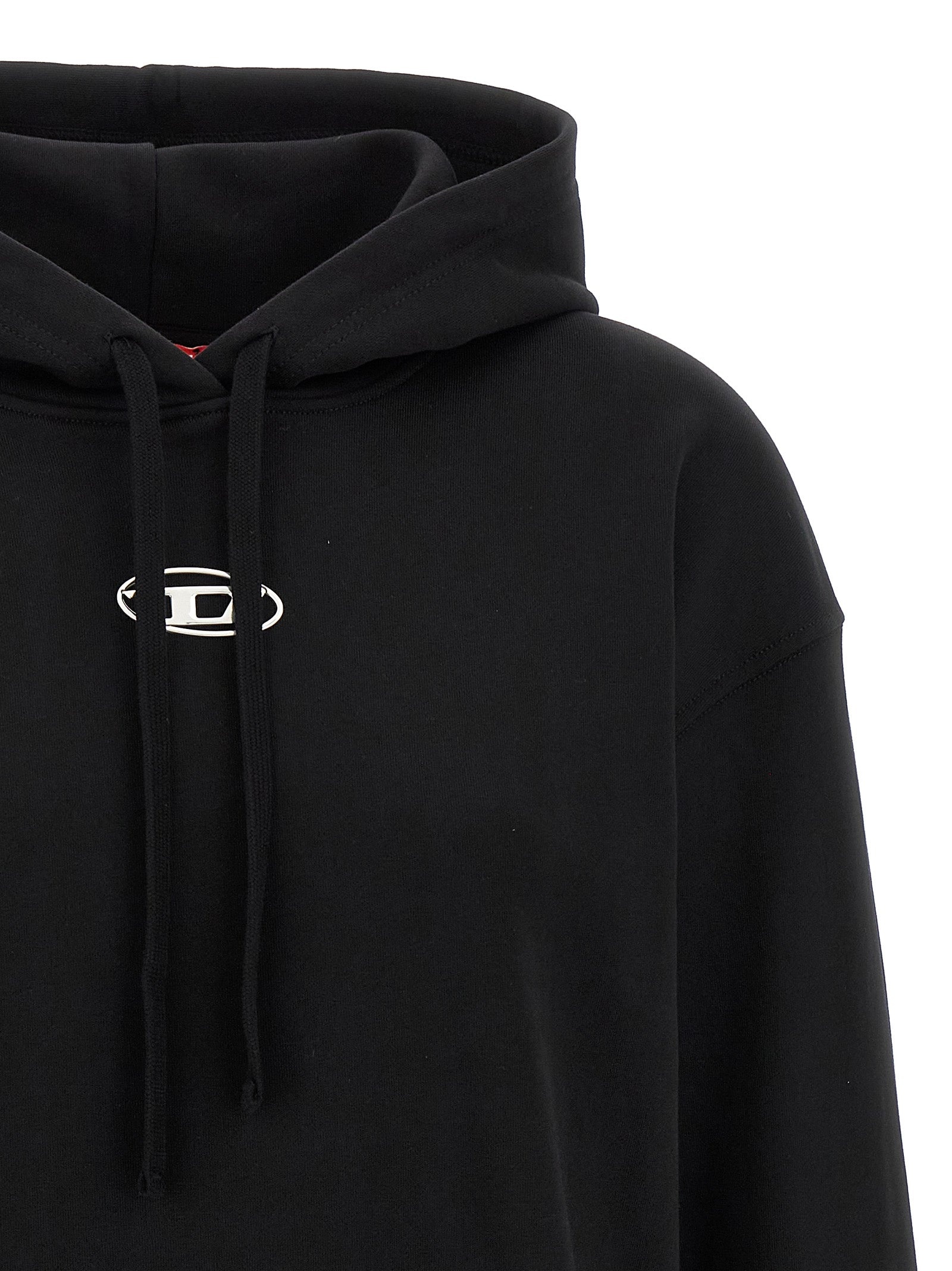 F-Buxt-Hood-Od Sweatshirt Black - 3