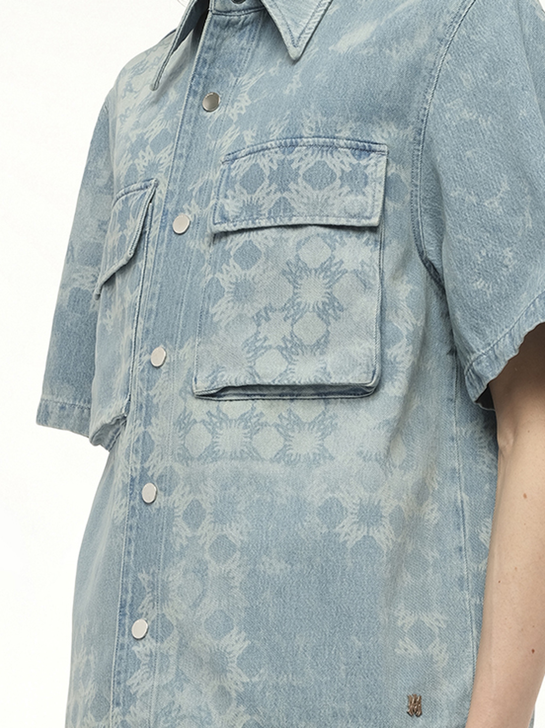 MA Quad Denim Shirt in Indigo - 3