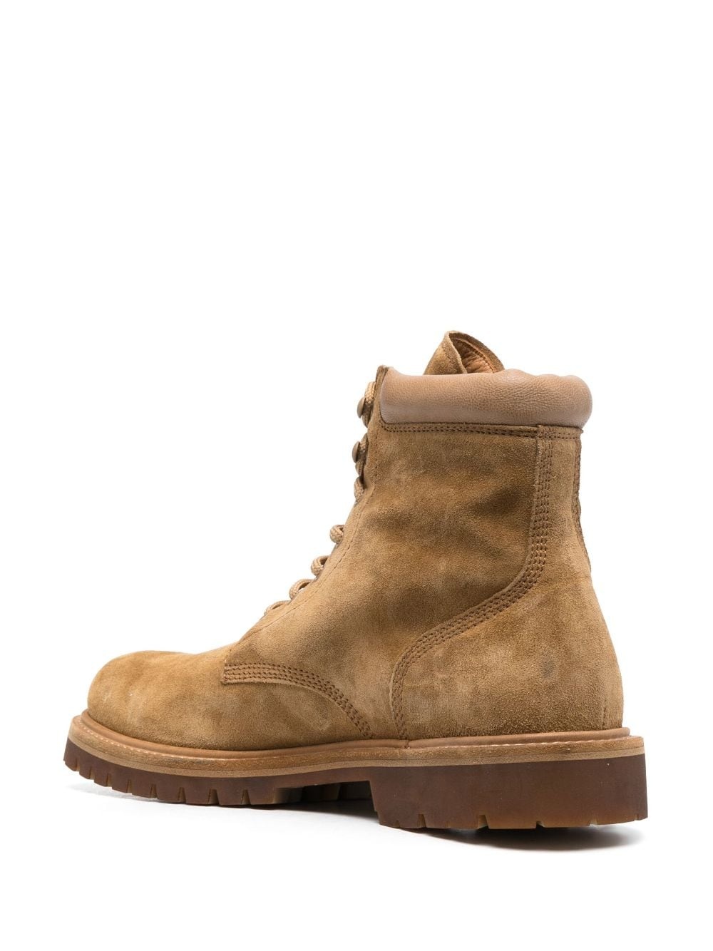 lace-up leather boots - 3