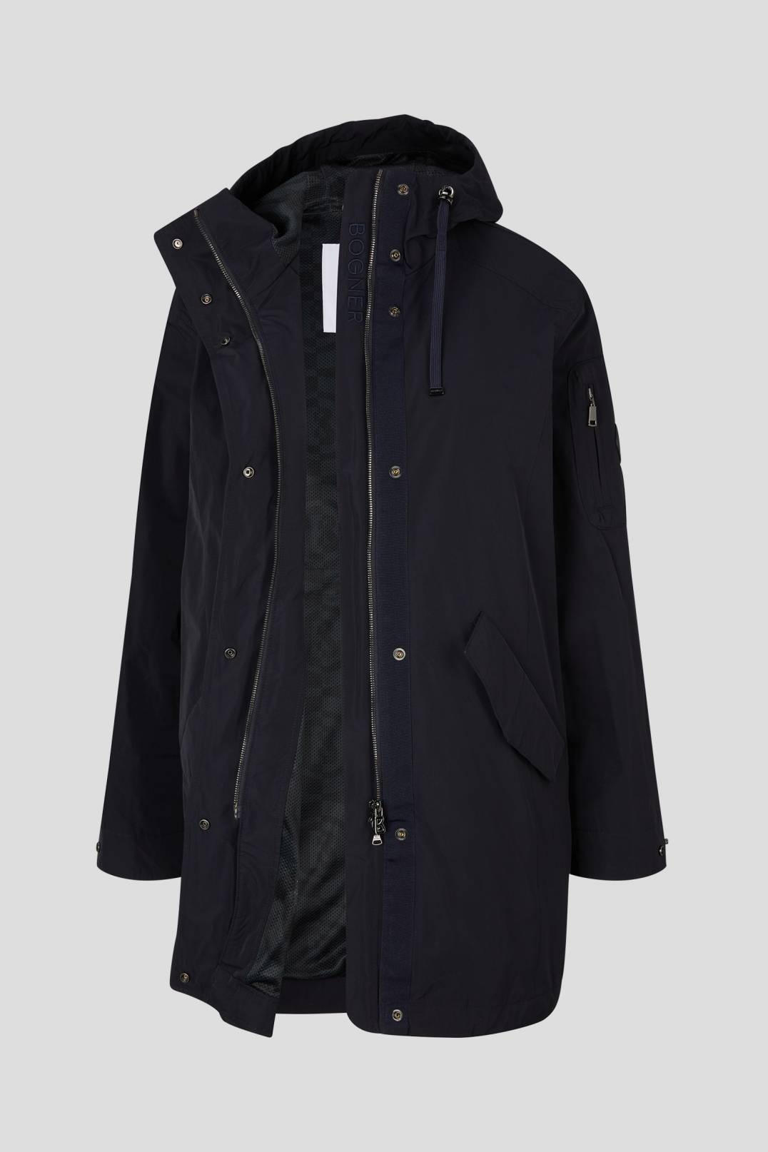 ZIA PARKA IN NAVY BLUE - 7