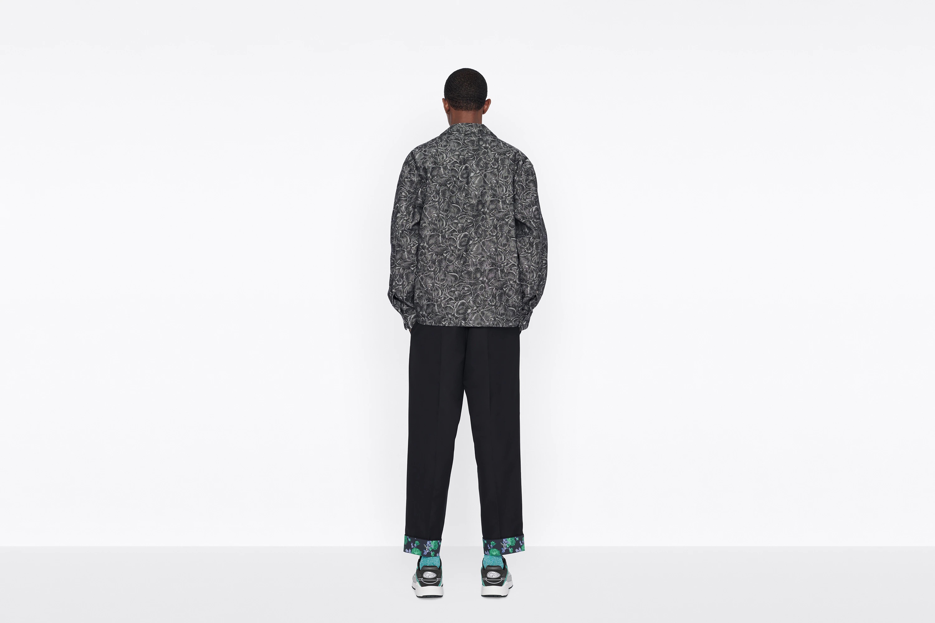 Dior Jardin Cuffed Chinos - 7