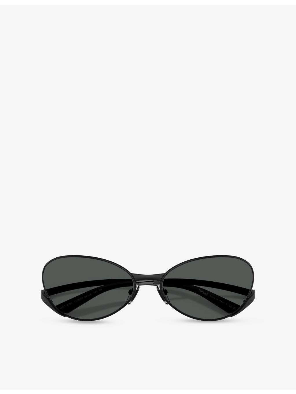 VE2285 Oval-Frame Metal Sunglasses - 5