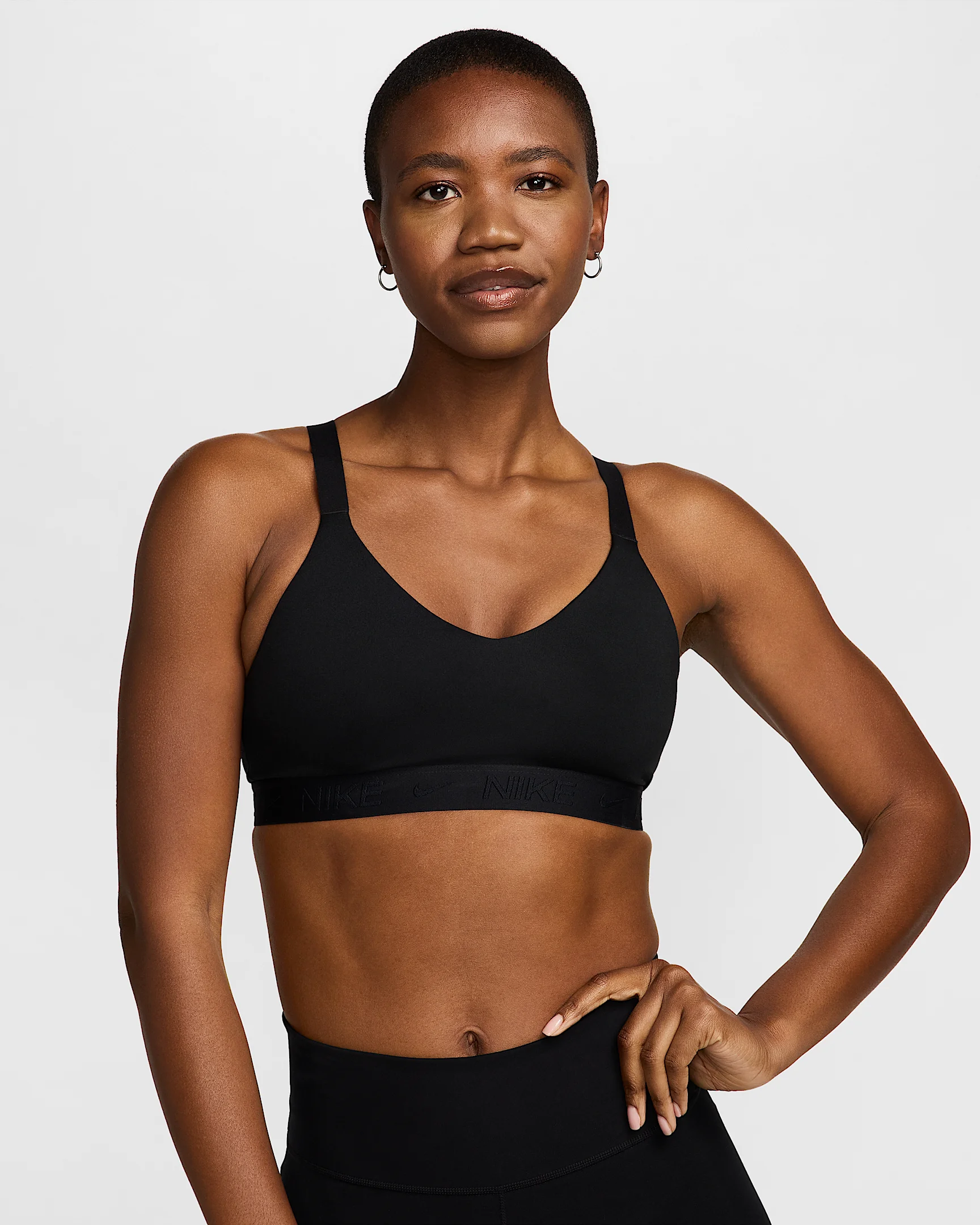 Nike Indy Medium Support Women's Padded Adjustable Sports Bra - 1